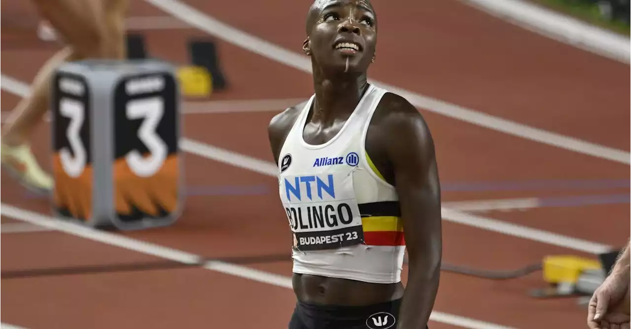 Mondiaux d'athlétisme: Cynthia Bolingo en finale du 400m avec un record de Belgique