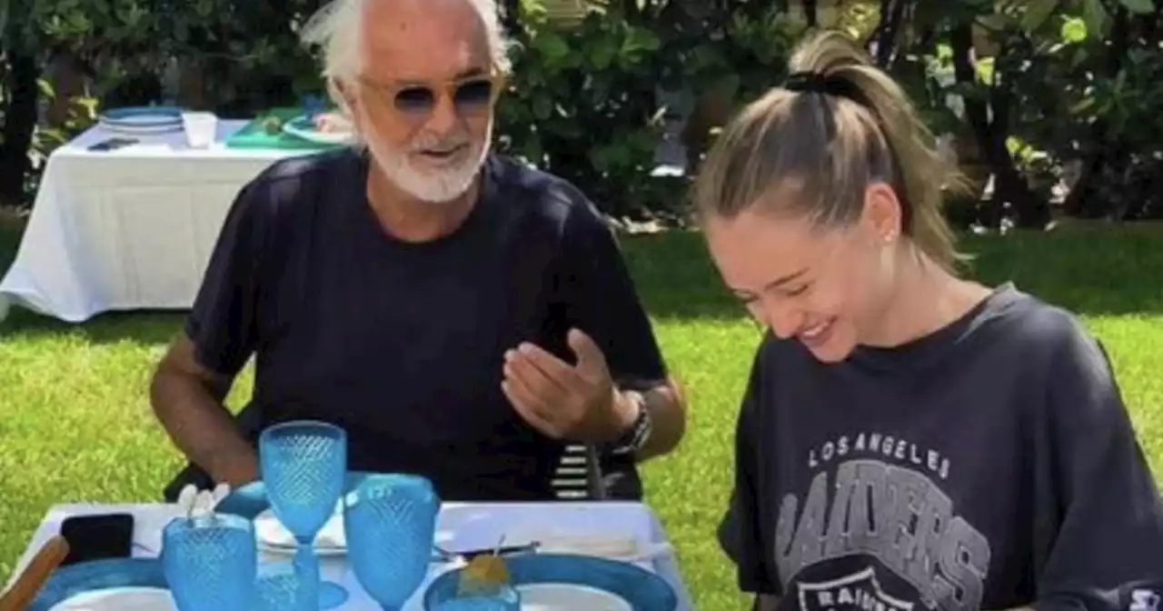 Flavio Briatore, 'prima volta con la figlia': il dettaglio in questa foto