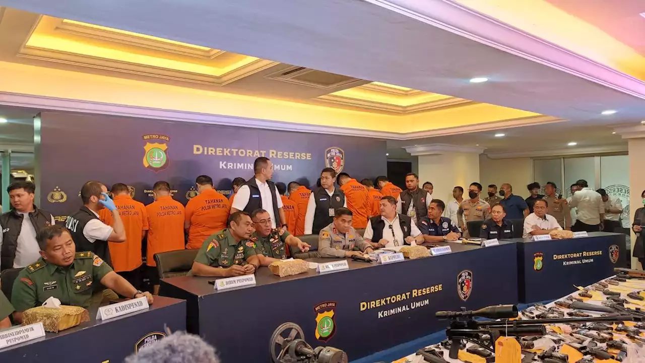 Jual Senpi Ilegal Gunakan Dokumen Palsu Puspomad Terungkap, Senpi hingga Airgun Disita