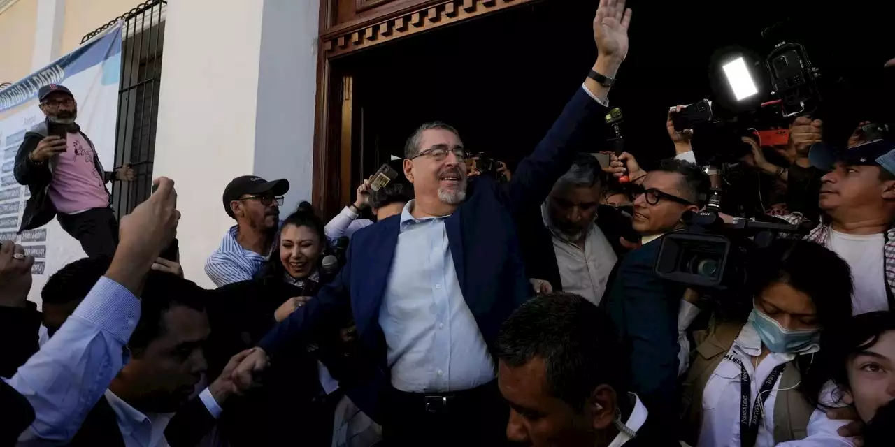 Progressive candidate leading Guatemala election, early results show