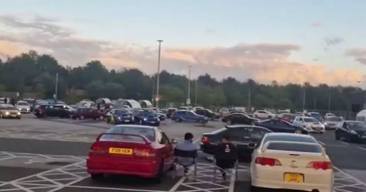 FIFTY drivers will be prosecuted after huge illegal car meet causes 'carnage'