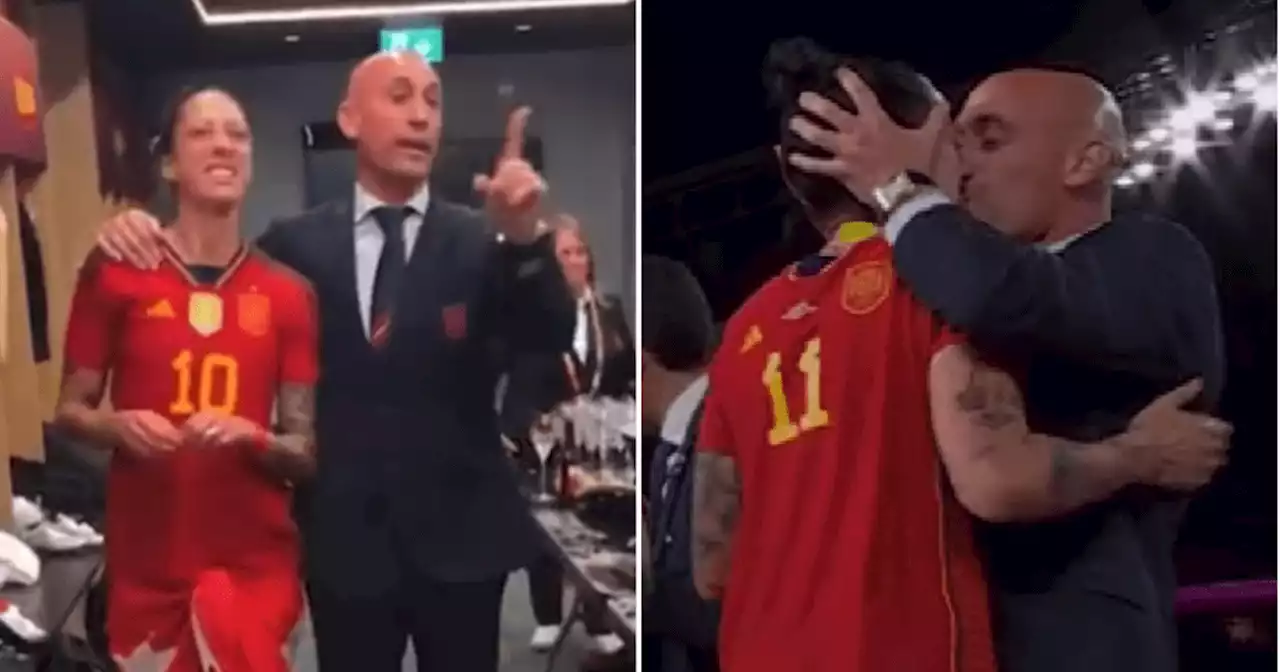 Spanish FA chief accused of 'sexual violence' for Jenni Hermoso kiss