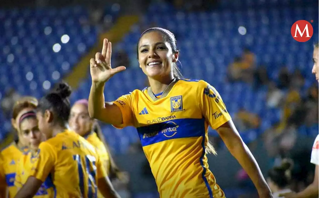 Tampiqueña Cristina Ferral, cumple cifra histórica con Tigres femenil