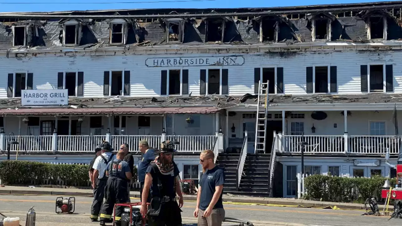 Block Island's Harborside Inn a total loss after devastating fire, officials say