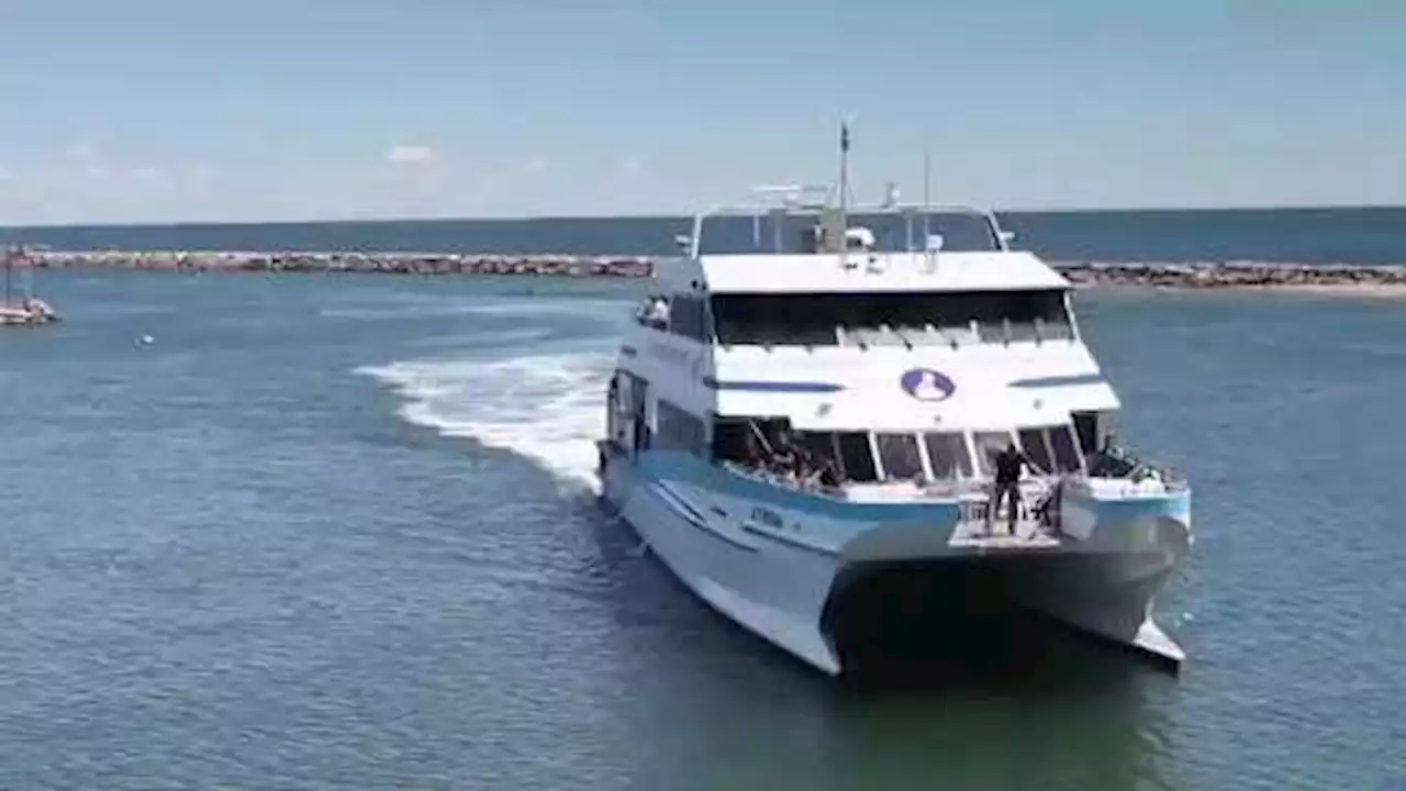 Block Island welcomed back vacationers Sunday, a day after fire tore through historic hotel