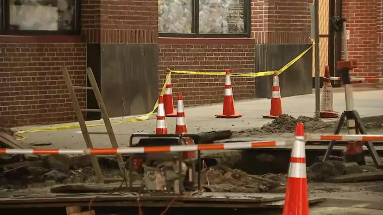 Street closures persist after water main break in Chinatown