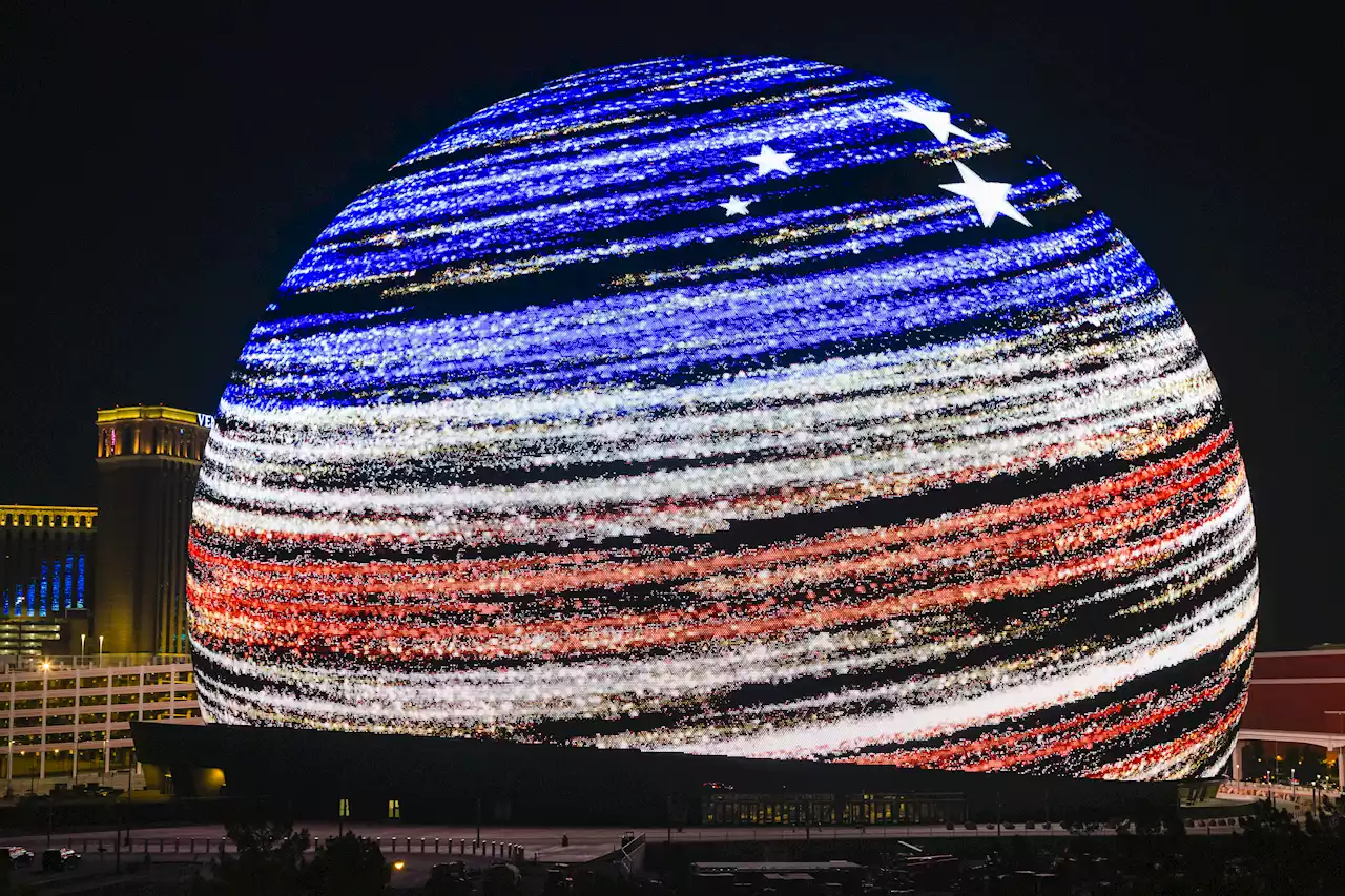 Fact check: Has the Las Vegas Sphere been damaged by Tropical Storm Hilary?