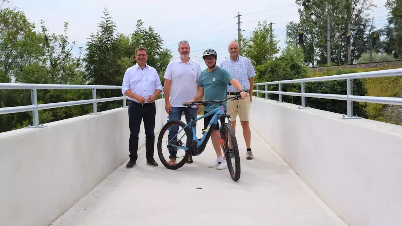 Neue Brücke verbindet Aschbach und Mauer