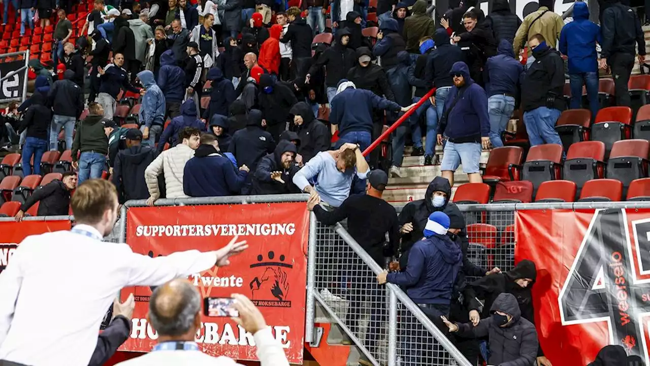 Acht mannen opgepakt voor rellen bij FC Twente tegen Hammarby