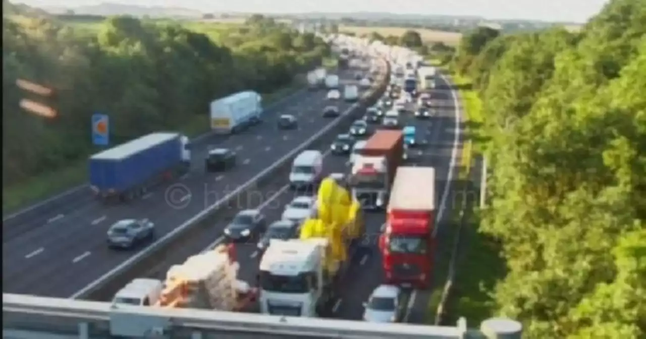 M1 updates as commuters face 'severe delays'