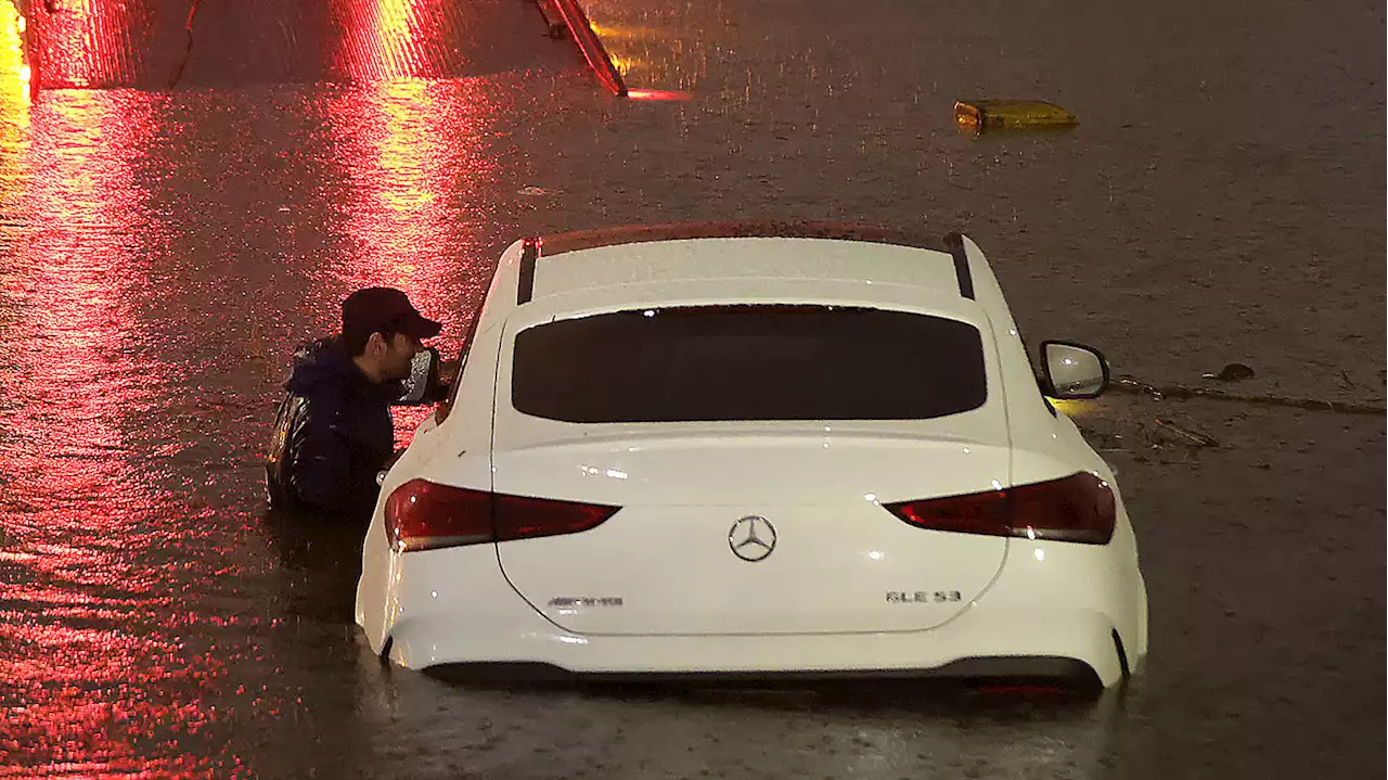 Rains slow as Hilary moves north and leaves Southern California underwater