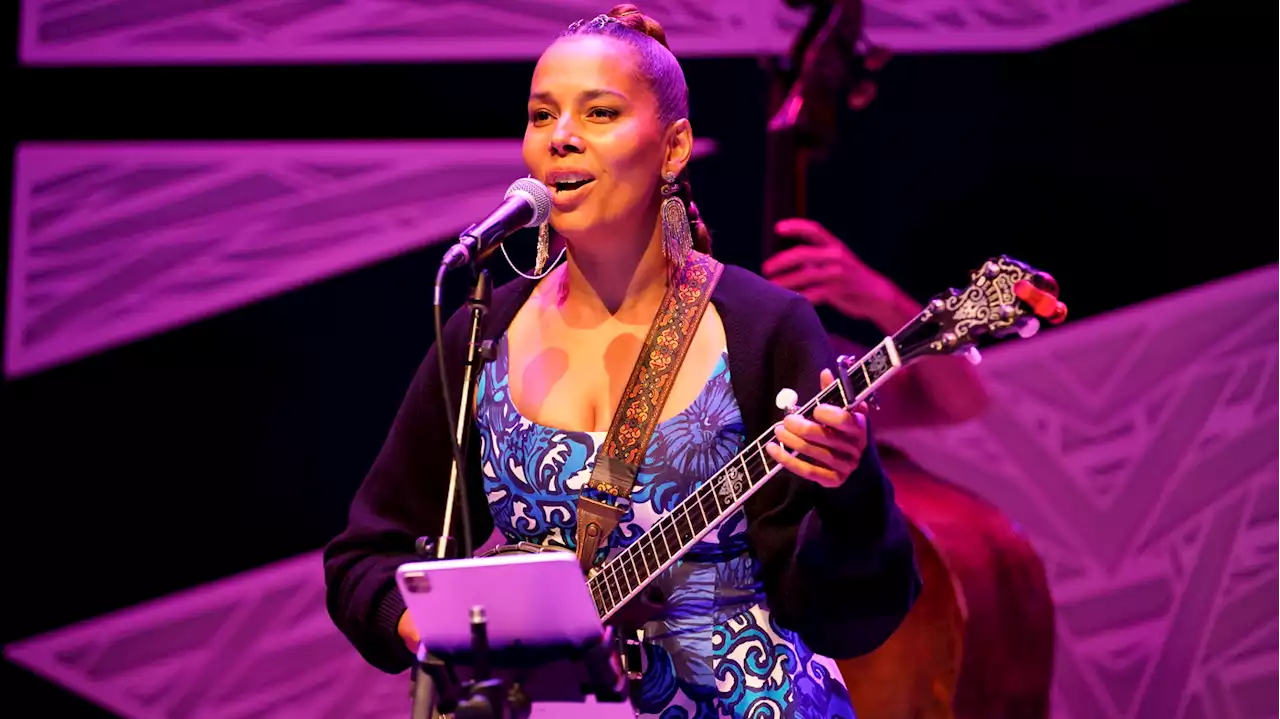 Rhiannon Giddens is searching for a 'little bit of joy to bounce into'