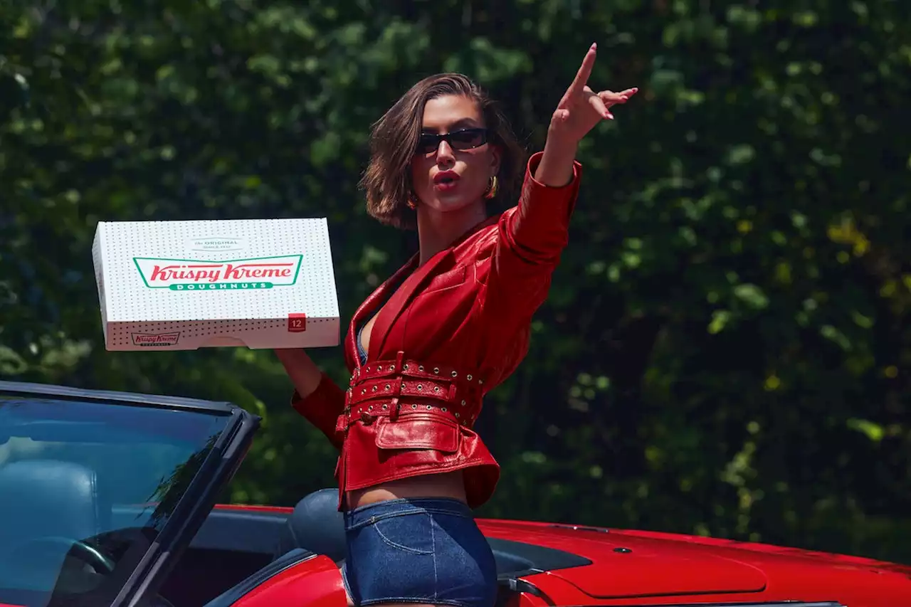 Rhode’s First Ever “Collab” is With Krispy Kreme