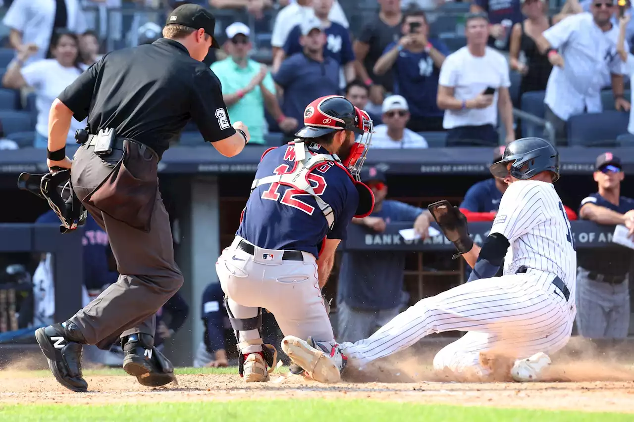 Isiah Kiner-Falefa, Yankees disagree with crucial overturned call: ‘Surprised’