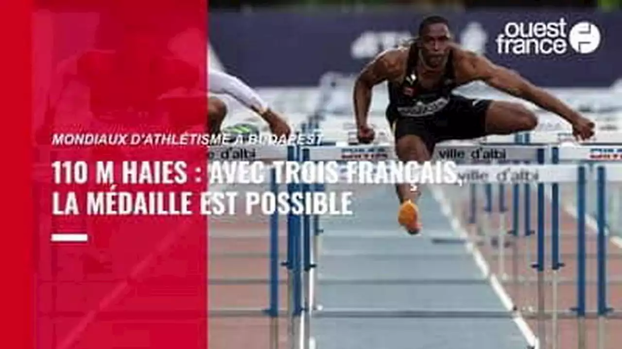 VIDÉO. Mondiaux d'athlétisme : trois Français pour au moins une médaille sur le 110 m haies