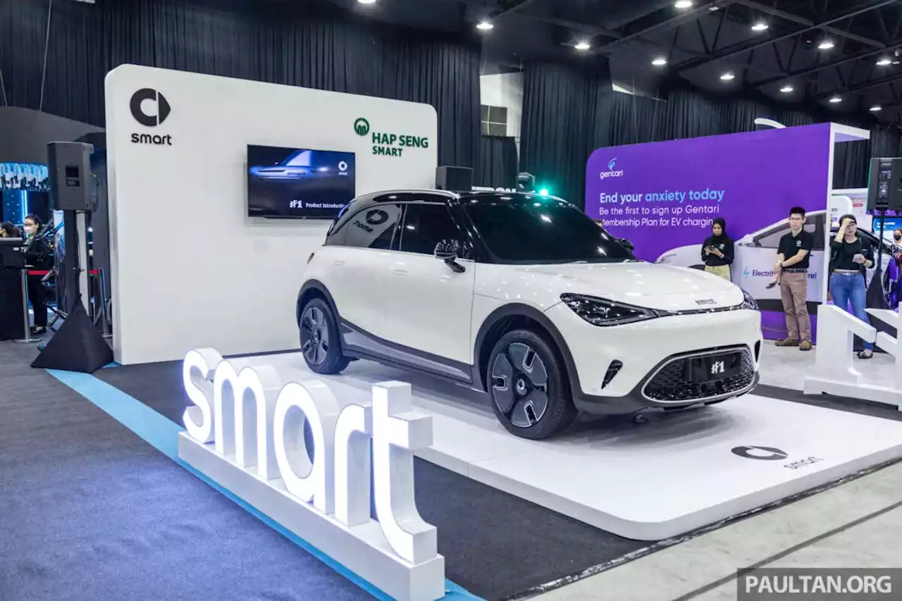 EVx 2023: smart #1 makes local debut ahead of Q4 launch - come see the 66 kWh, 440 km EV at SCCC!