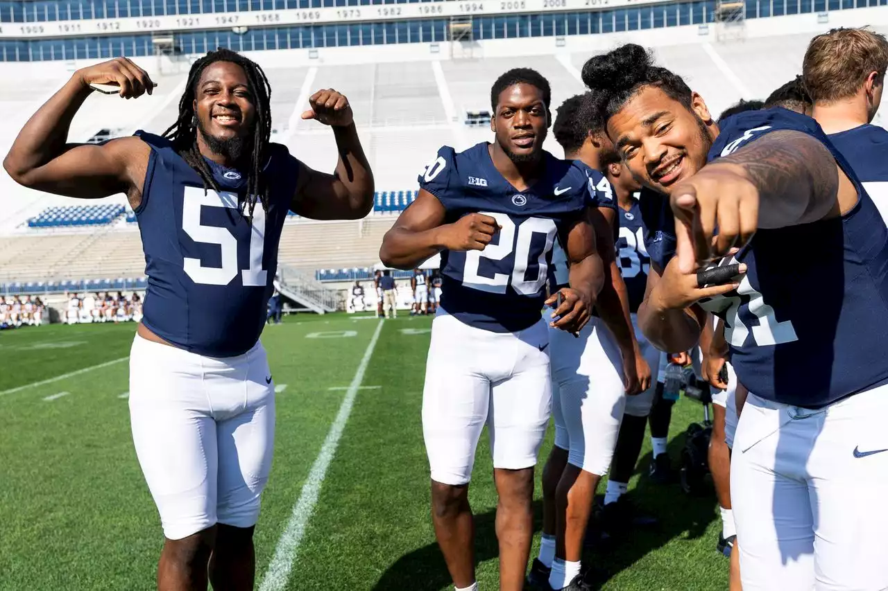 Watch scenes from Penn State football annual photo day: video