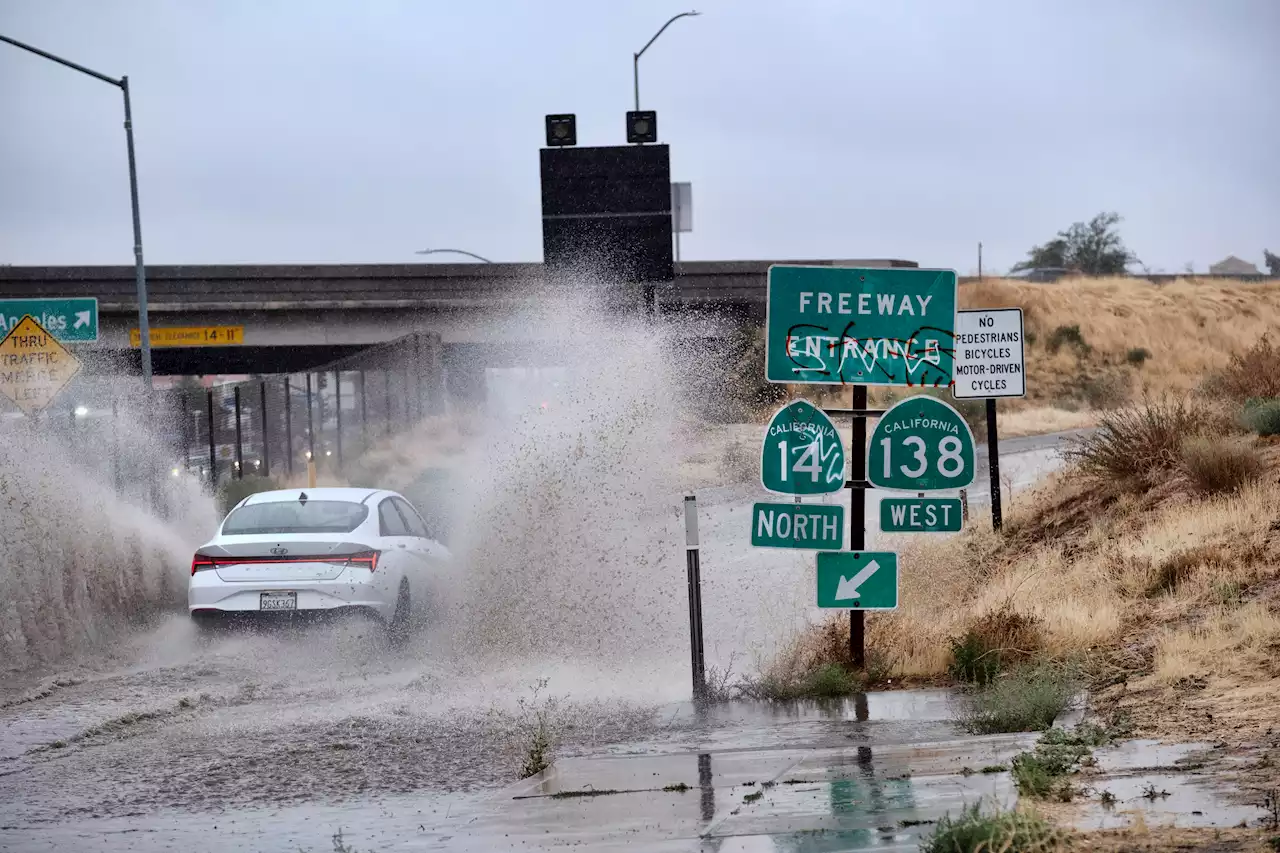 Deluge from Hilary hits California after making landfall along Mexico’s Baja coast