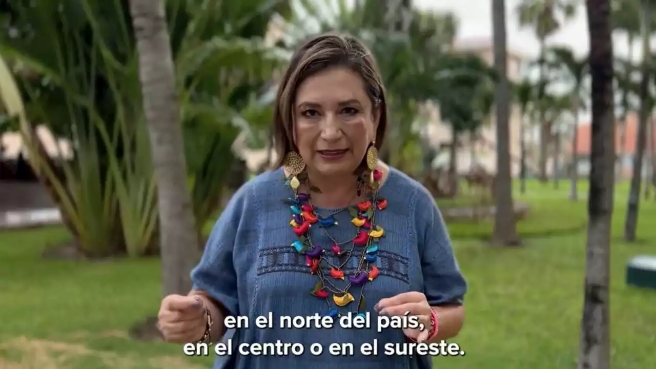 Xóchitl Gálvez denuncia “campaña de desinformación” de sus declaraciones sobre el sureste