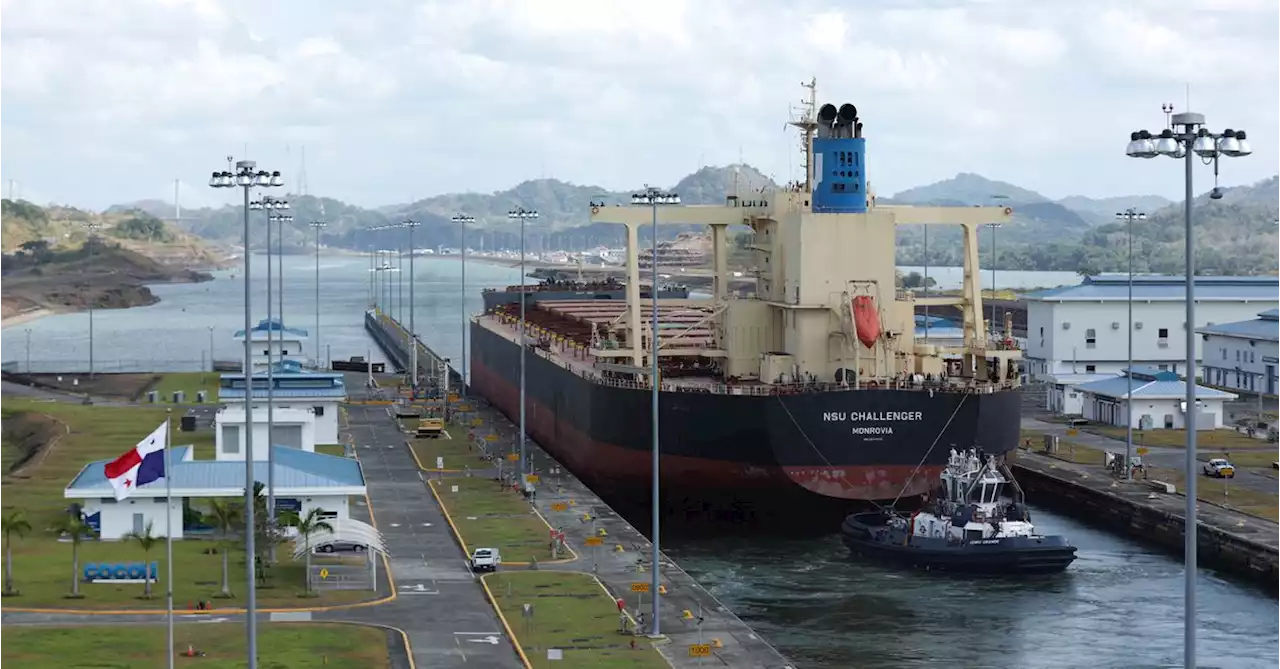 Focus: Historic drought, hot seas slow Panama Canal shipping