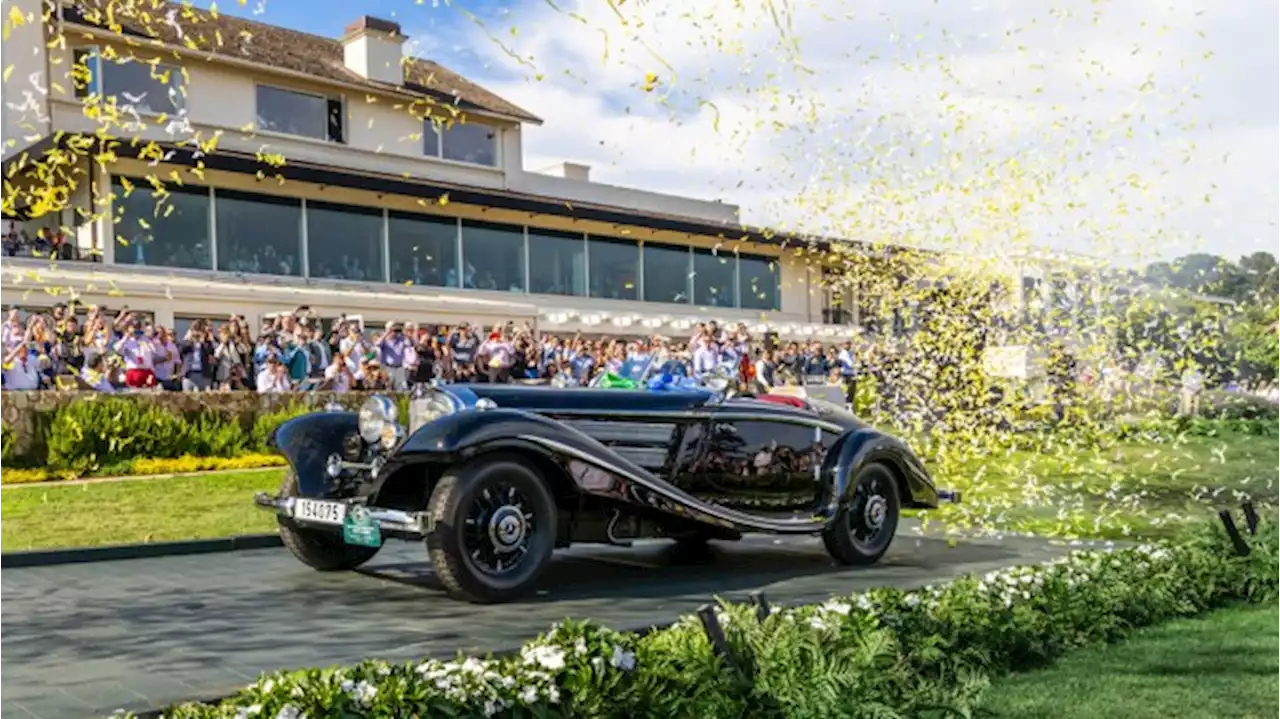 A 1937 Mercedes-Benz Takes Best of Show at the 2023 Pebble Beach Concours d’Elegance.