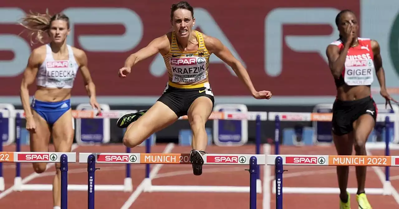 Ziel Halbfinale bei der Leichtathletik-WM: So bekommt Hürdenläuferin Krafzik Leistungssport und den Lehrerberuf unter einen Hut