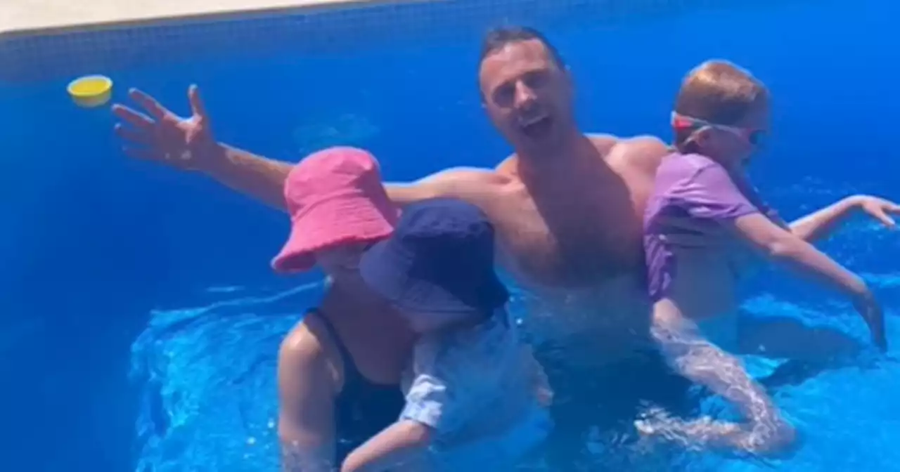 Tommy Bowe shares rare snaps with wife Lucy and their two kids