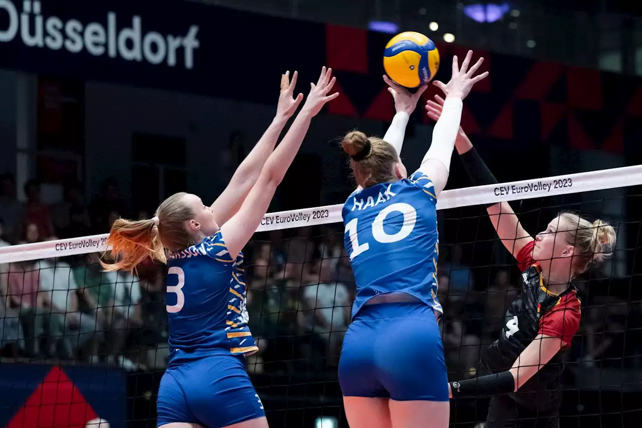 Erste Niederlage für Volleyballerinnen bei Heim-EM