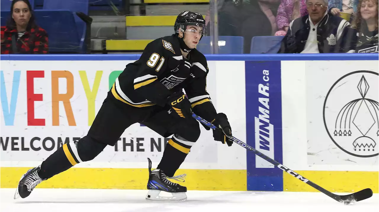 Cape Breton Eagles' Jacob Newcombe diagnosed with non-Hodgkin's lymphoma