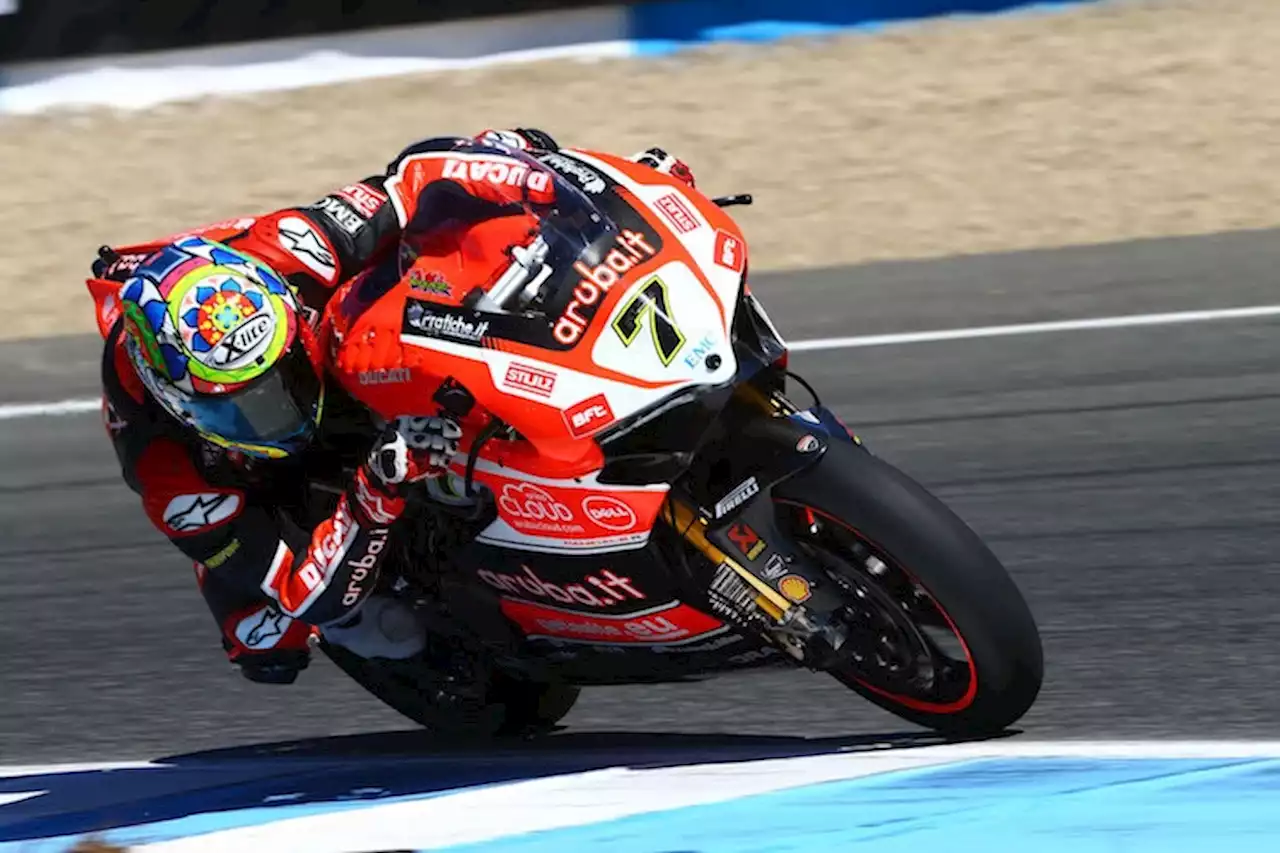 Chaz Davies (Ducati): Beim Test 0,8 sec schneller!