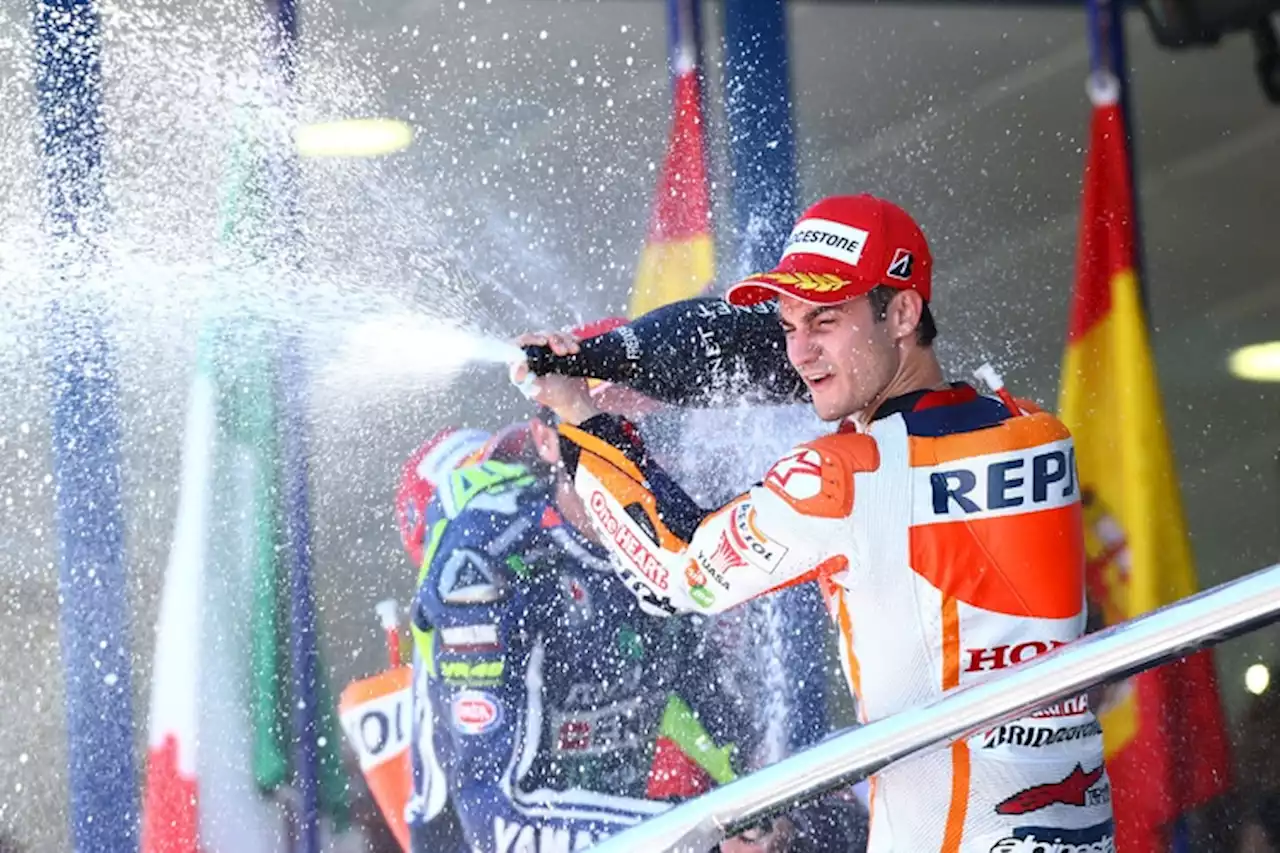 Dani Pedrosa: Trotz «arm pump» schon 4 Podestplätze