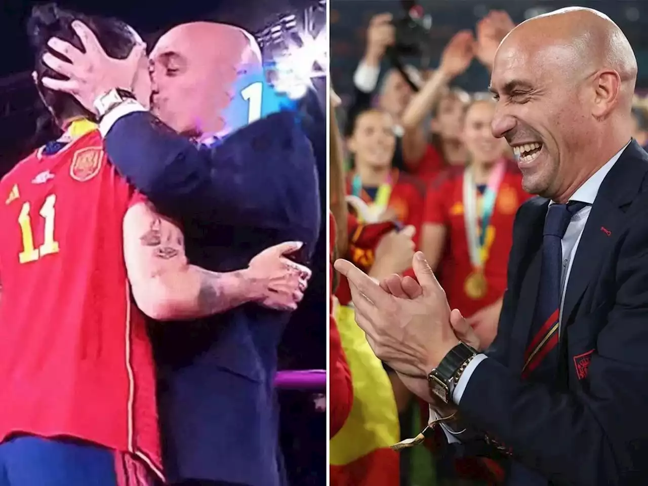 - Spanish FA chief slammed over final kiss after women's World Cup win in Australia