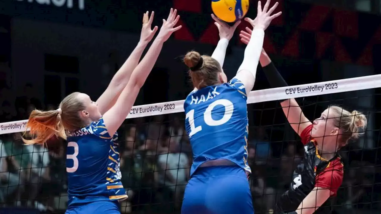 Erste Niederlage für Volleyballerinnen bei Heim-EM