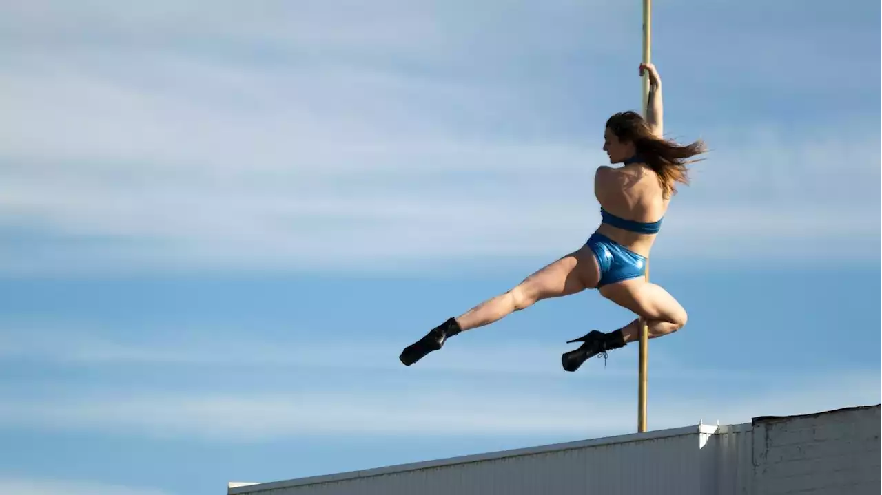 Festival in Berlin-Hohenschönhausen: Pole-Dance auf dem Dach der Zitrone