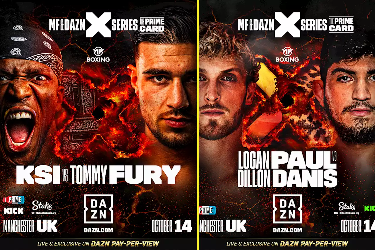 How to watch the KSI vs Tommy Fury and Logan Paul vs Dillon Danis press conference