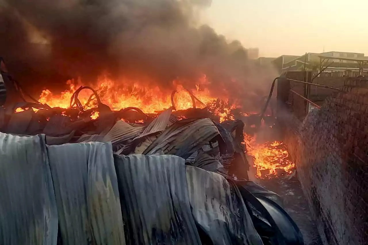 Electronics factory burns down in Ga-Rankuwa