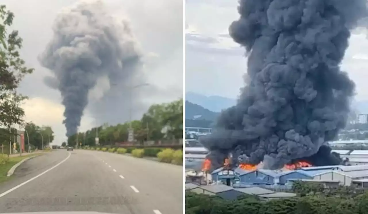 It Took Firemen 13 Hours To Put Out Fires At 6 Sungai Buloh Furniture Factories