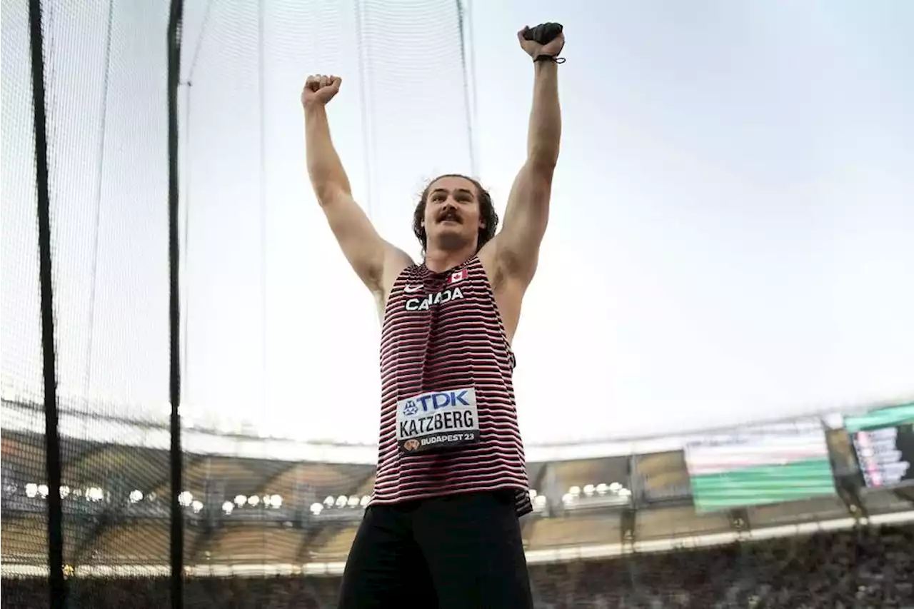 Hammer Time: Nanaimo thrower Katzberg wins gold medal at World Athletics Championships