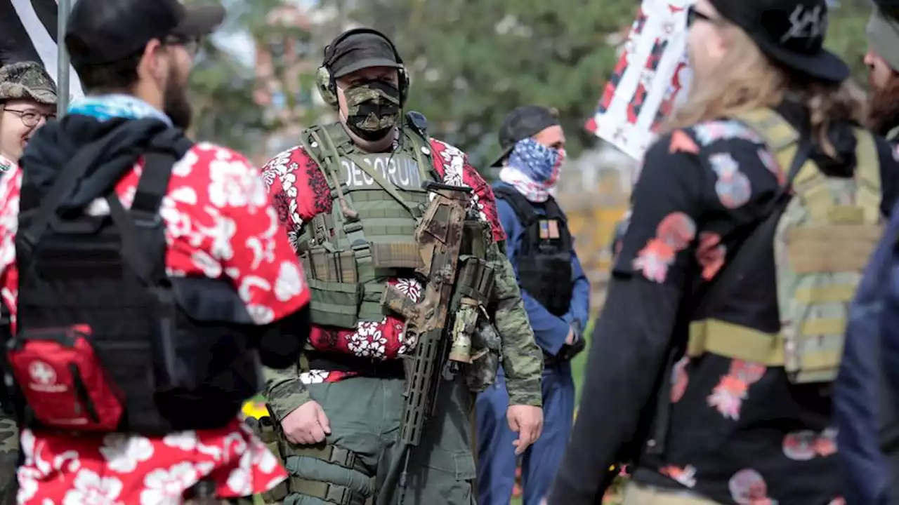 Extremist group protests in Virginia, US, over seizure of friends' firearms