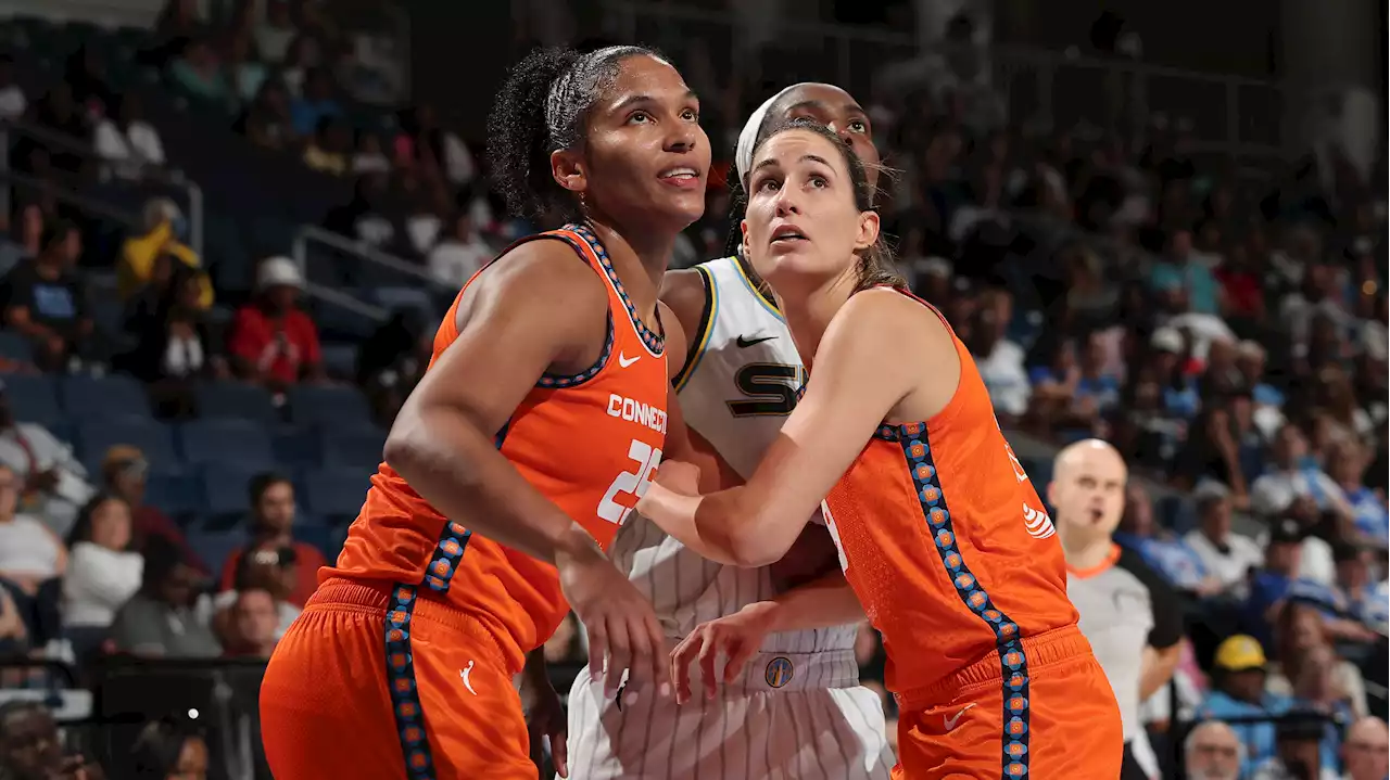 Alyssa Thomas scores 22, reaches team milestone in Connecticut Sun's victory over Chicago Sky