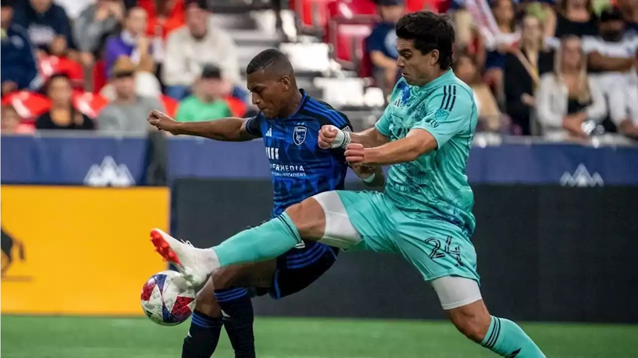 San Jose Earthquakes beat Vancouver Whitecaps on their only shot on goal