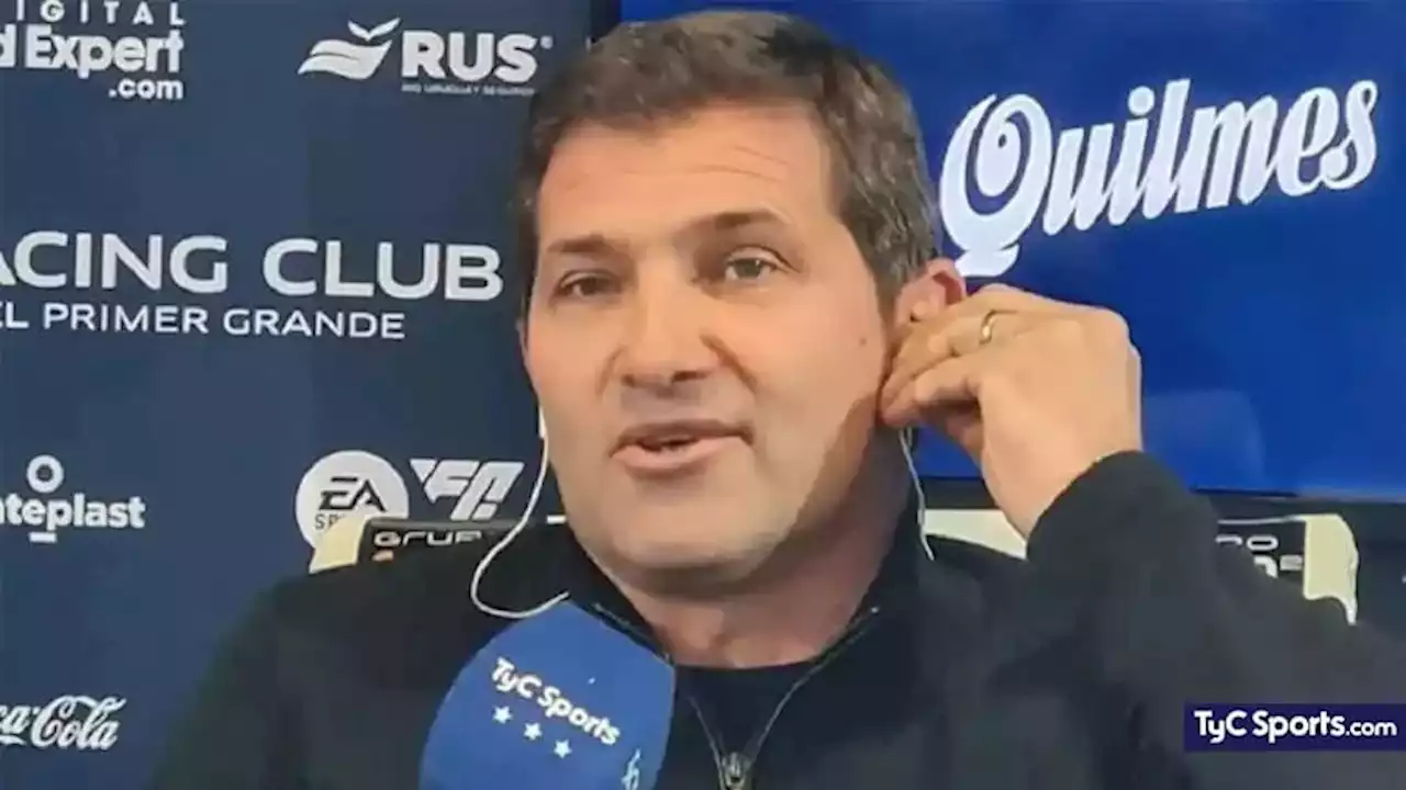 Rubén Capria, sobre los dichos de Almendra a Benedetto: qué dijo el mánager de Racing