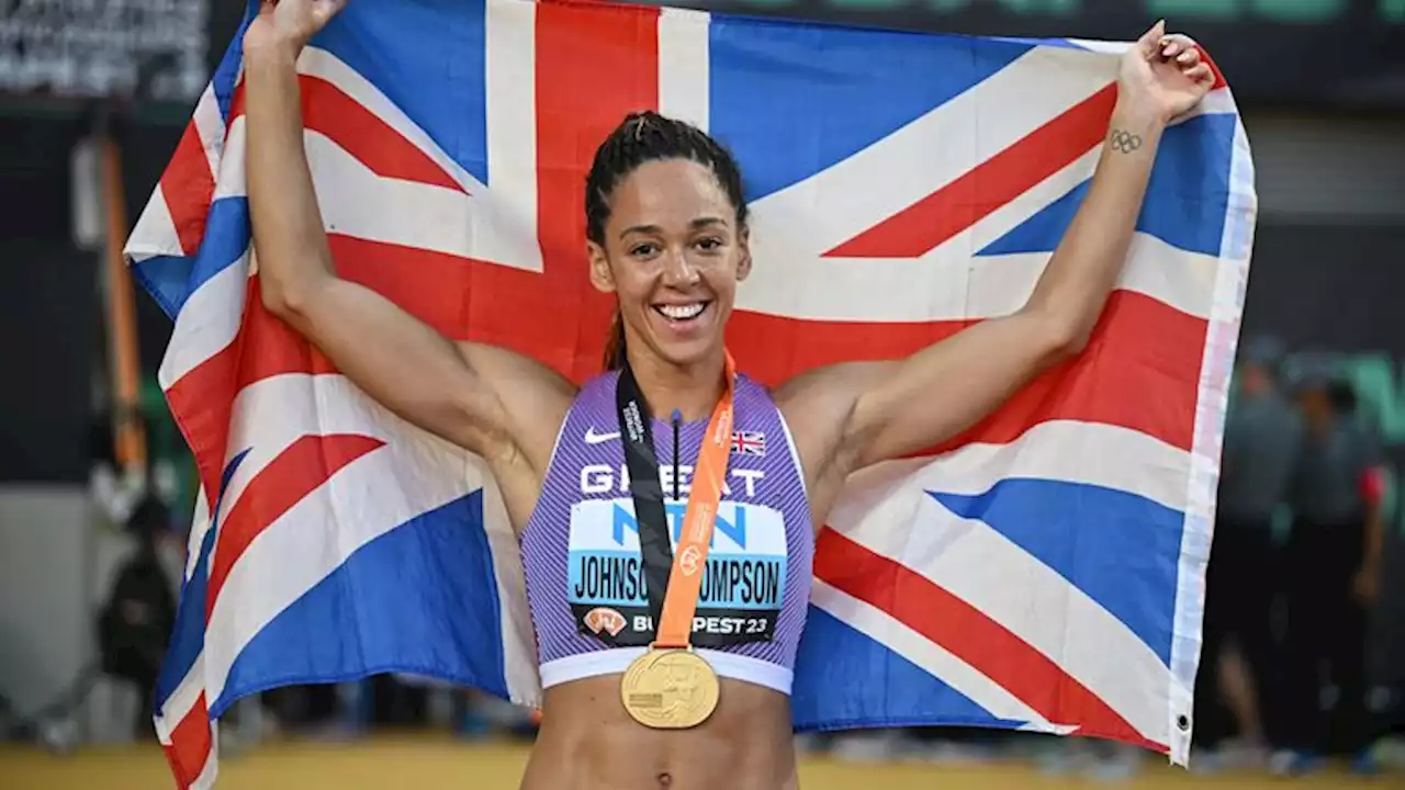 Katarina hilang kata-kata menang emas heptathlon