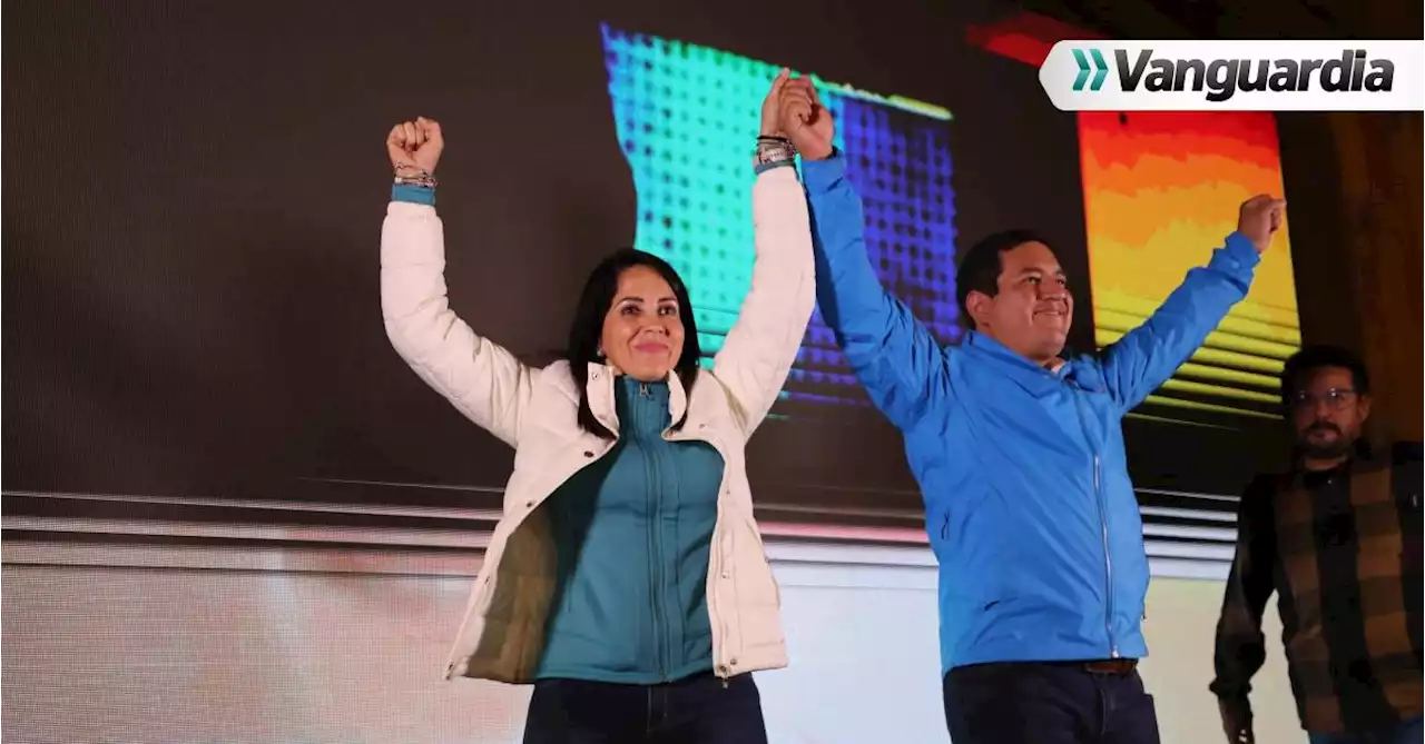 Con más del 50 % de votos escrutados, Luisa González y Daniel Noboa van a segunda vuelta