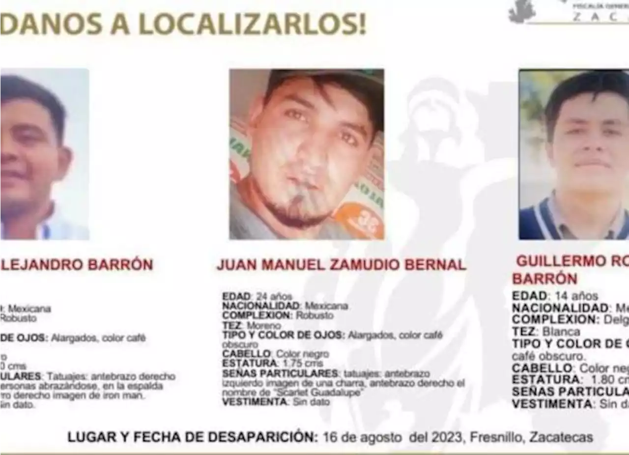 Desapareció triatleta junto a tres personas más en Fresnillo, Zacatecas