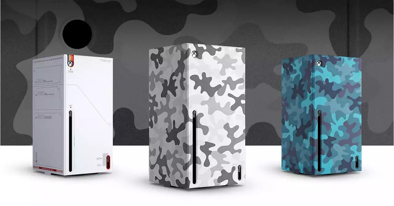 Microsoft’s new Xbox Series X console wraps include Starfield and camo options