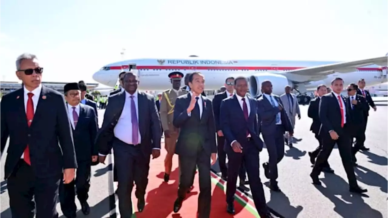 President Jokowi Makes First-ever Working Visit to Africa