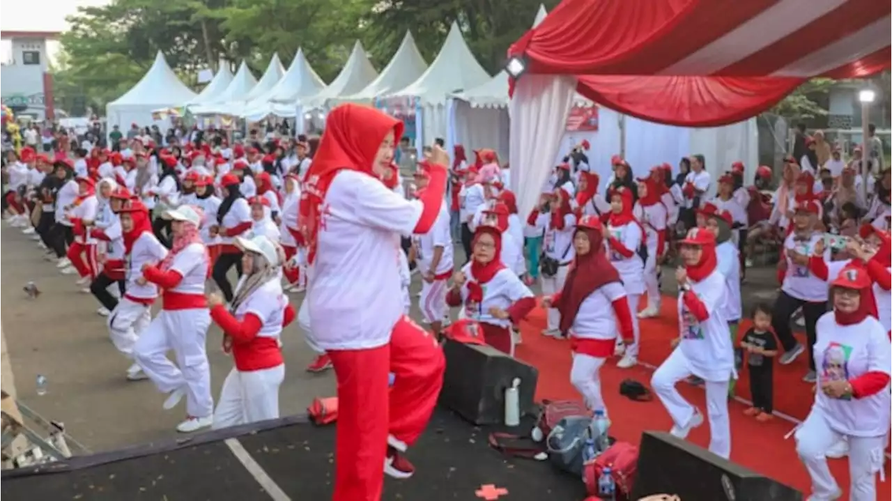 Senam dan Jalan Santai, Gaya Hidup Sehat untuk Masyarakat Rangkasbitung