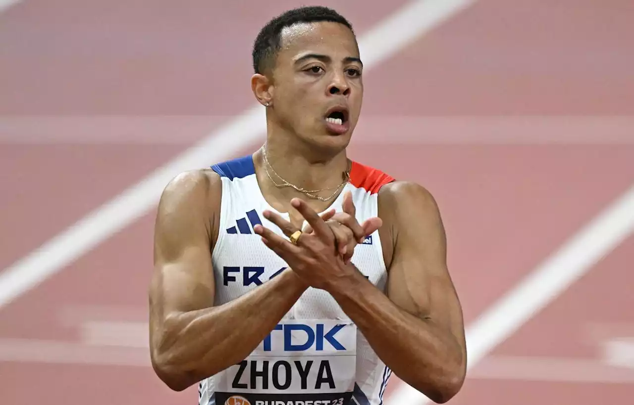 Sasha Zhoya rate sa finale du 110 m haies aux Mondiaux mais rêve des JO