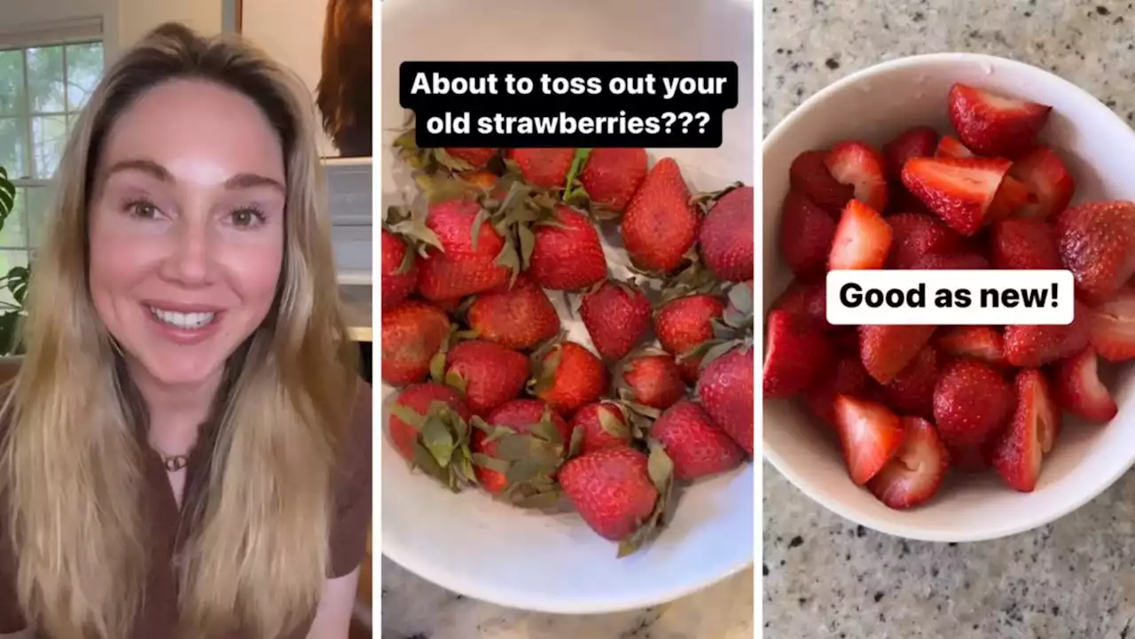 How to make old strawberries ‘good as new’ again: Mum’s kitchen trick stuns